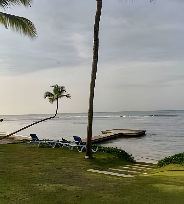 Caribbean Sunshine Breath Beachfront apt.