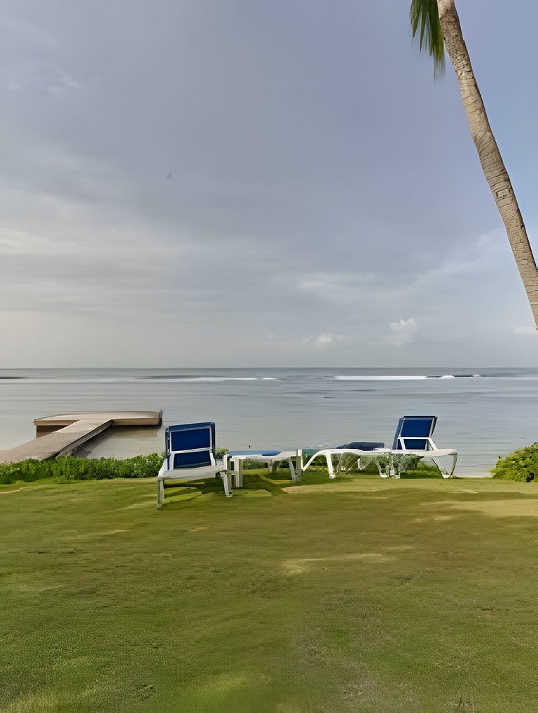 Caribbean Sunshine Breath Beachfront apt.