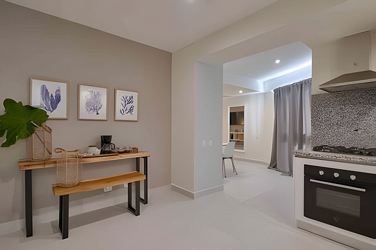 Caribbean Sea View Apt.on 19 level, a serene Stay