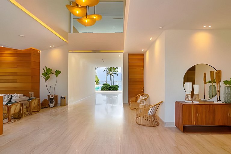 Caribbean Sea View Apt.on 19 level, a serene Stay