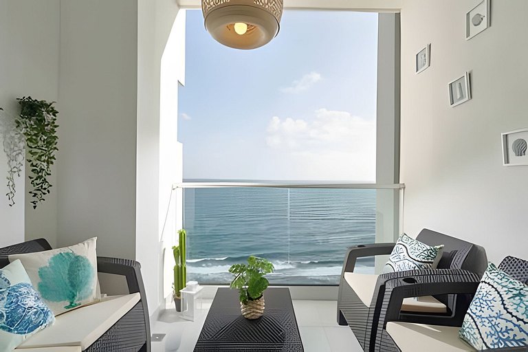 Caribbean Sea View Apt.on 19 level, a serene Stay