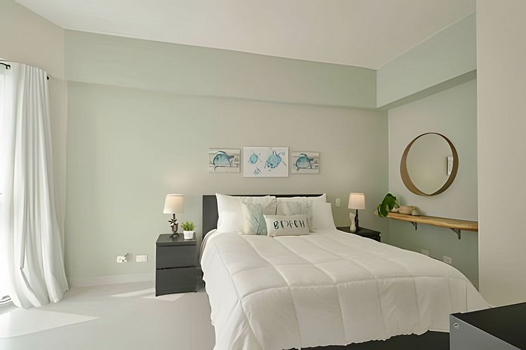 Caribbean Sea View Apt.on 19 level, a serene Stay
