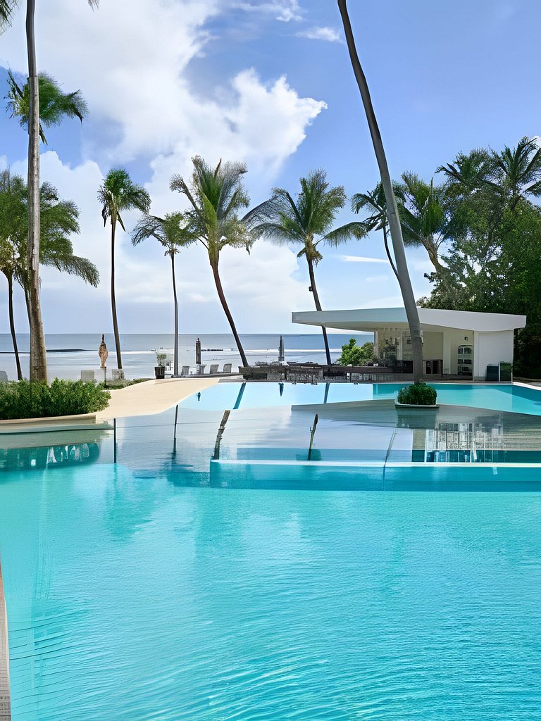 Caribbean Sea View Apt.on 19 level, a serene Stay