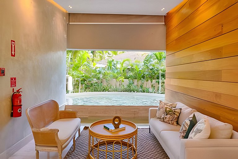 Caribbean Sea View Apt.on 19 level, a serene Stay