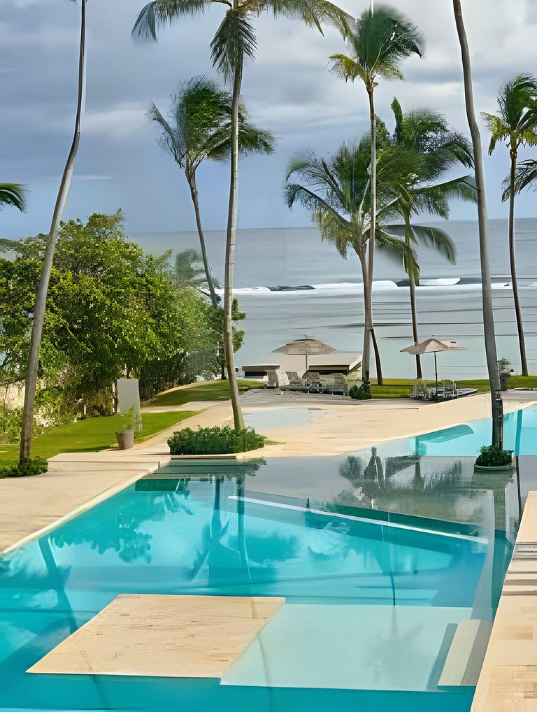 Caribbean Sea View Apt.on 19 level, a serene Stay