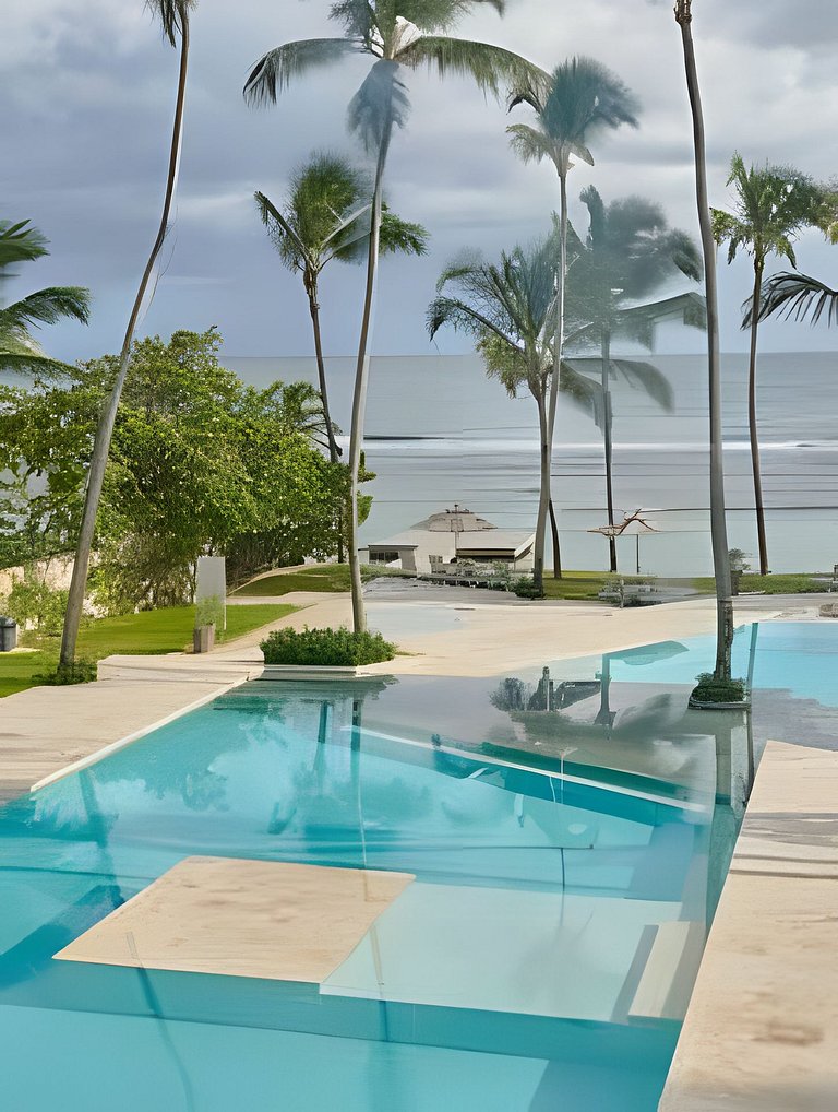 Caribbean Sea View Apt.on 19 level, a serene Stay