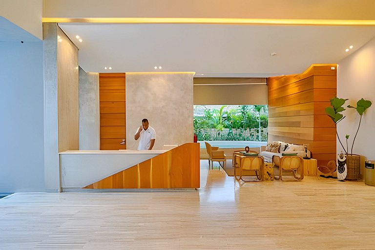 Caribbean Sea View Apt.on 19 level, a serene Stay