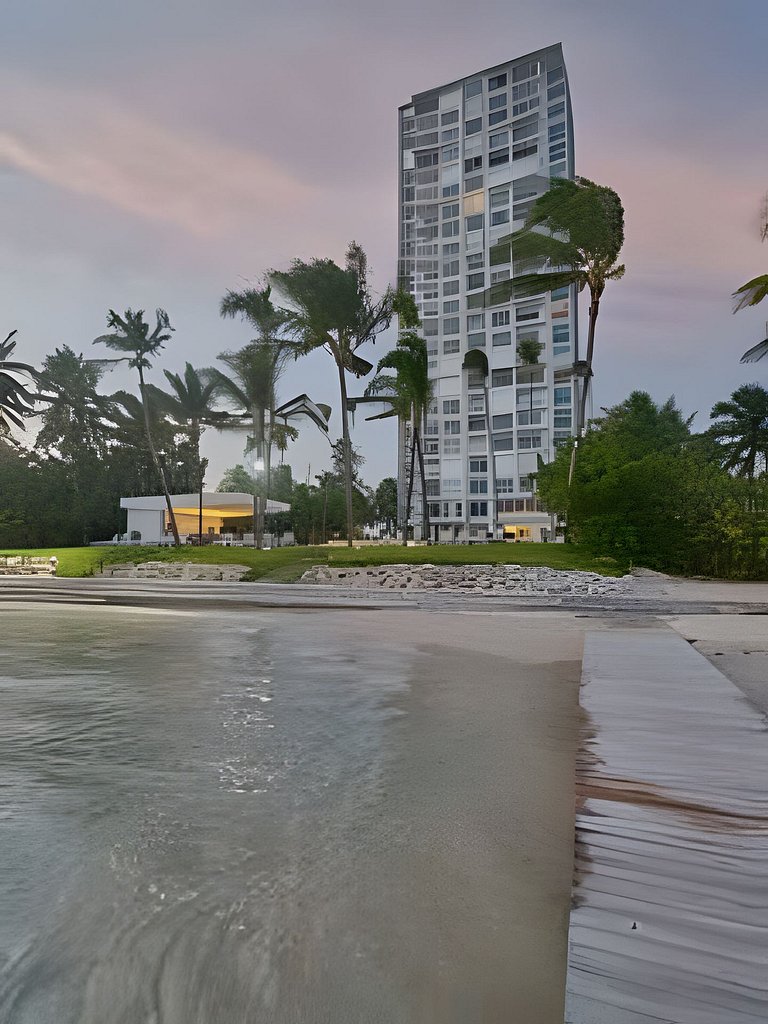 Caribbean Sea View Apt.on 19 level, a serene Stay
