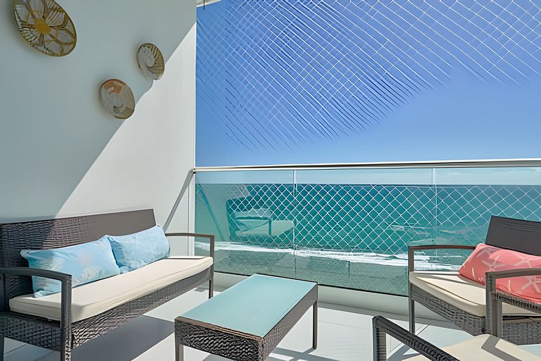 Caribbean Breeze beachfront apartment