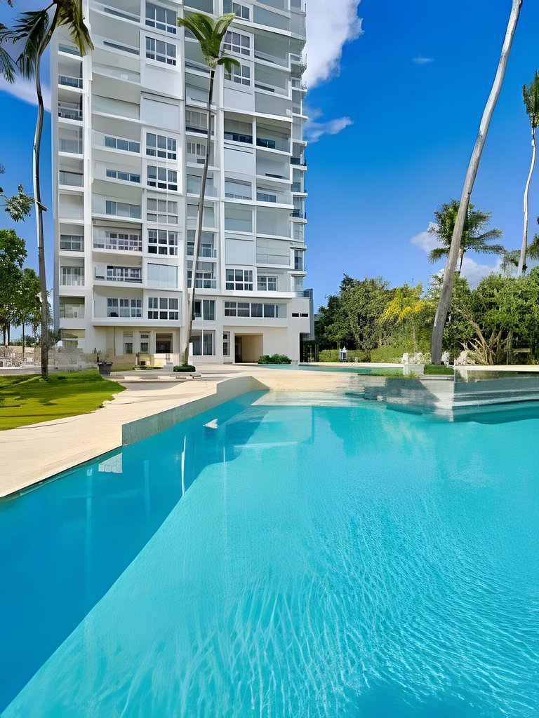 Caribbean Breeze beachfront apartment