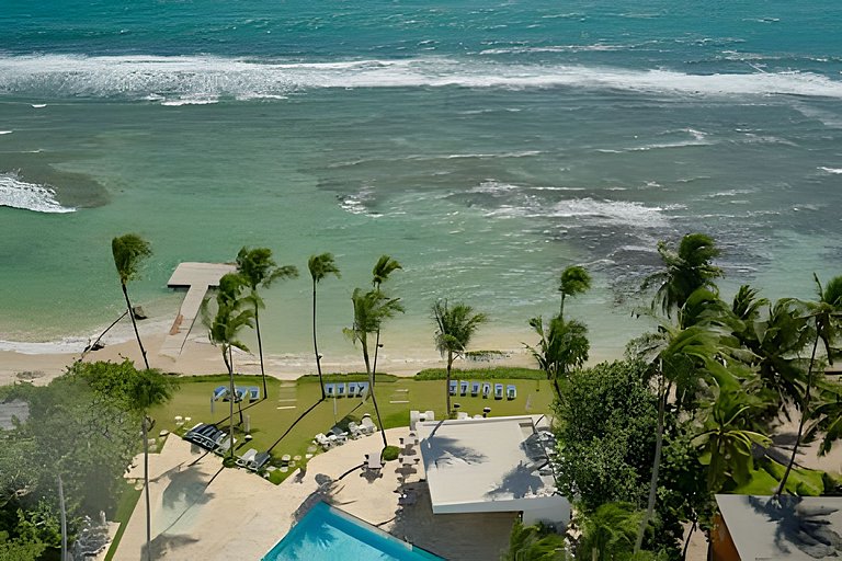 Caribbean Breeze beachfront apartment