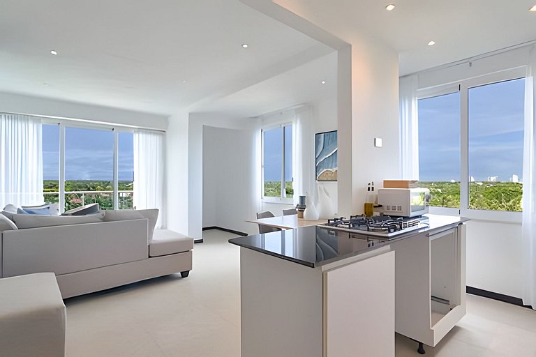 Caribbean Beachside Hidden Oasis Apartment.