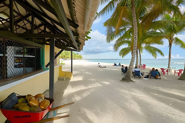 Caribbean Beachside Hidden Oasis Apartment.