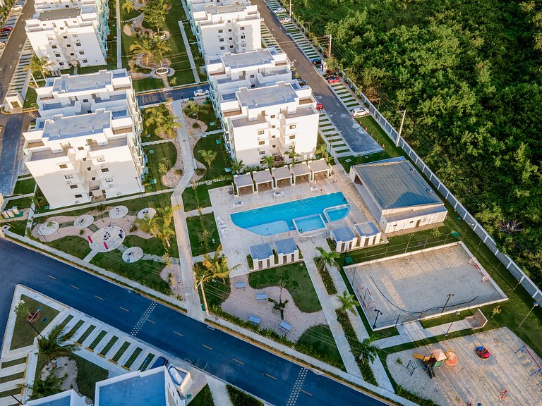 Downtown Punta Cana, comfort and luxury,1-bdrm apt