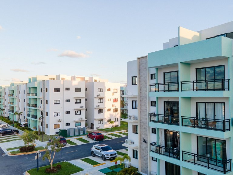Downtown Punta Cana, comfort and luxury,1-bdrm apt