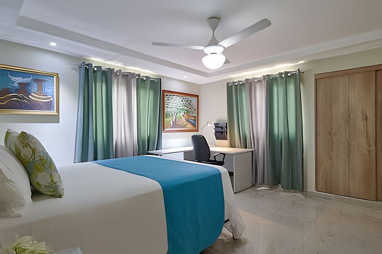 Caribbean Warmy Sand Apt. a Few steps
