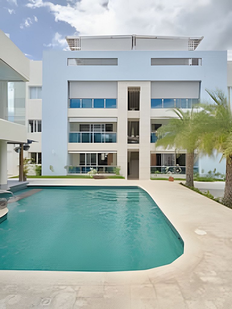 Caribbean Warmy Sand Apt. a Few steps