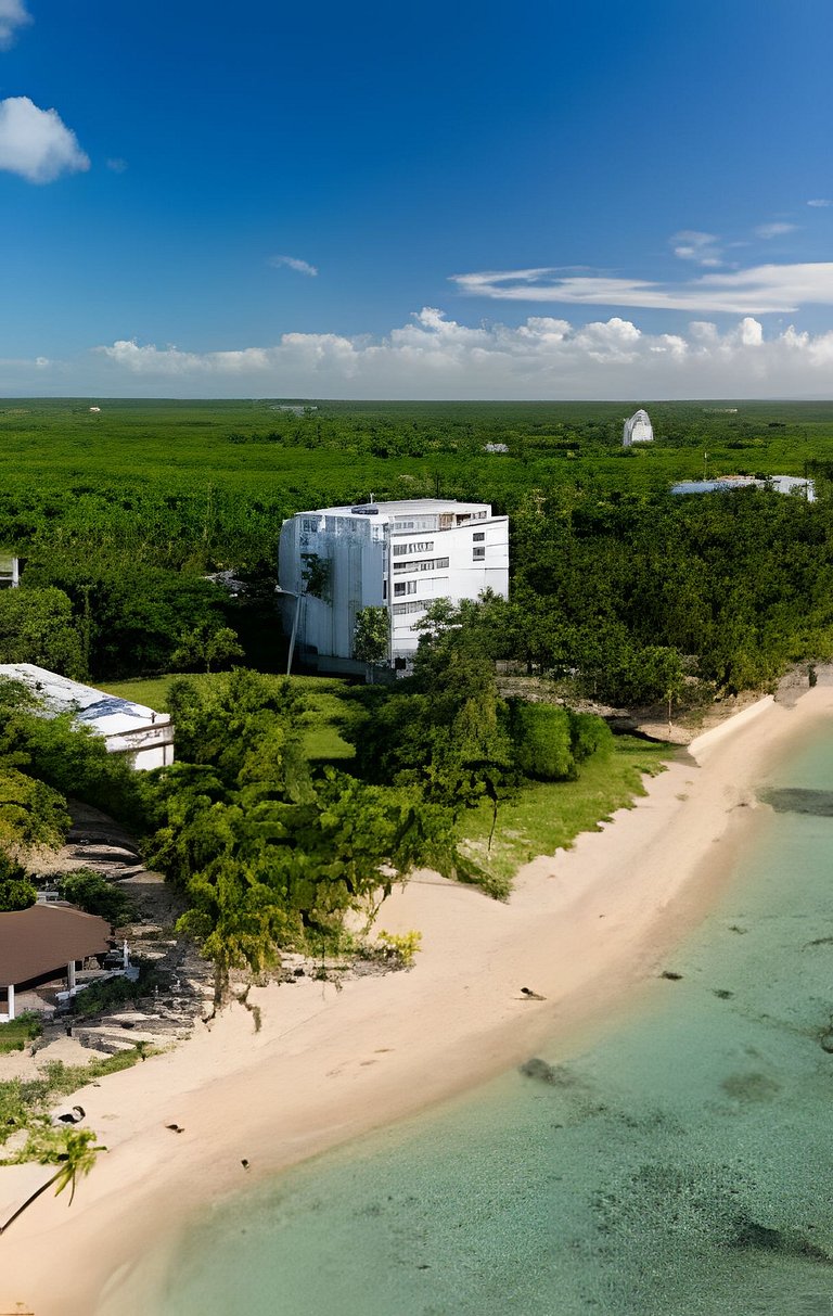 Caribbean Heavenly Oasis, Beachfront Apartment.