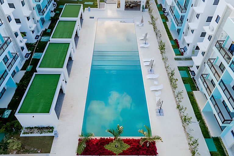 Downtown Punta Cana, comfort and luxury,1-bdrm apt