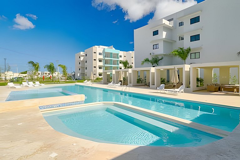 Downtown Punta Cana, comfort and luxury,1-bdrm apt
