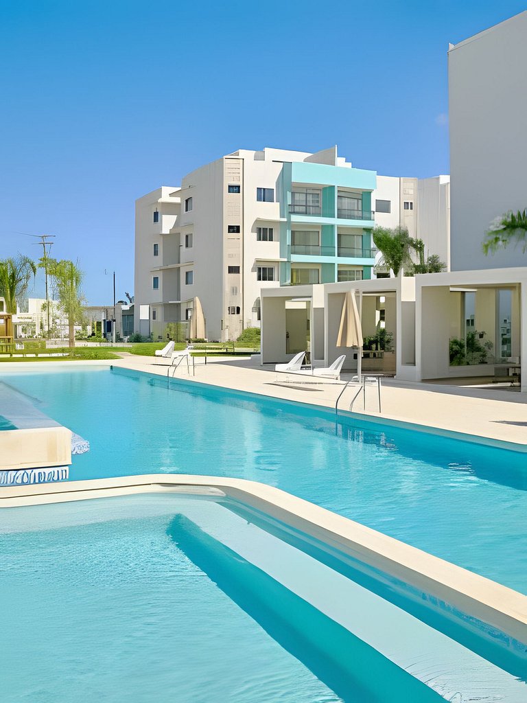Downtown Punta Cana, comfort and luxury,1-bdrm apt